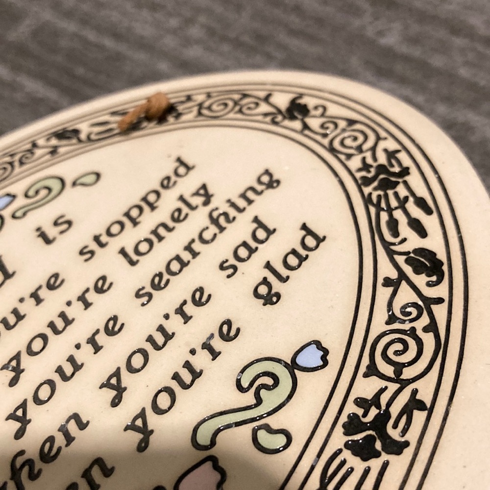 "Friend" message plaque - Picture 3 of 5